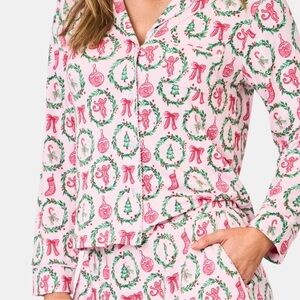 Roller Rabbit Pink Christmas Hayden